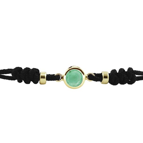 PULSERA HILO CHATON