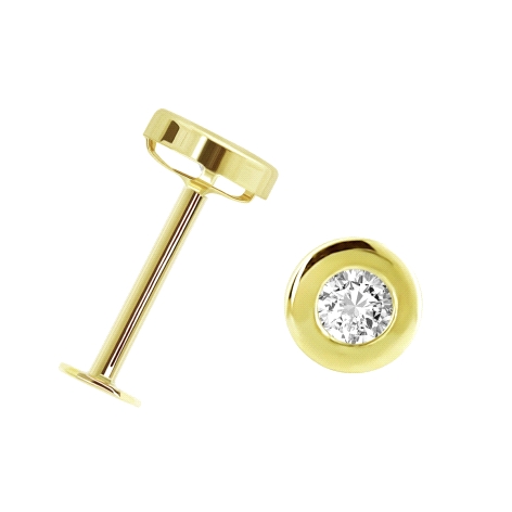 PENDIENTE PIERCING CIRCON O.A.                                                                      